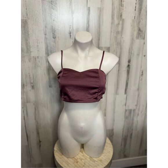 Purple crop top - Picture 1 of 5